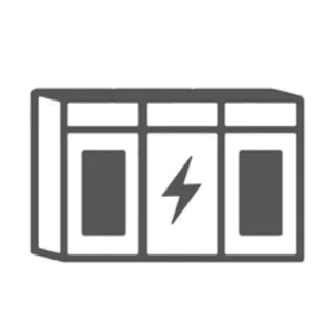 Wall mounted energy storage