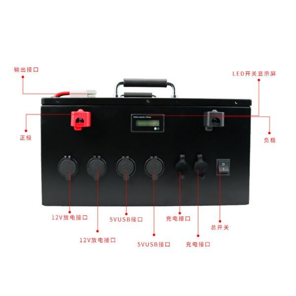 12V 24V 80Ah-400Ah Lithium Battery Pack for Robot - 画像 (4)