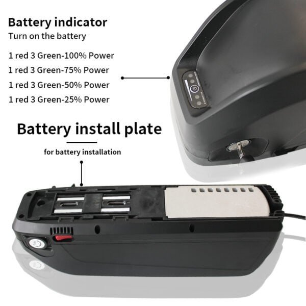 Hailong G80 Down Tube Ebike battery - 이미지 2