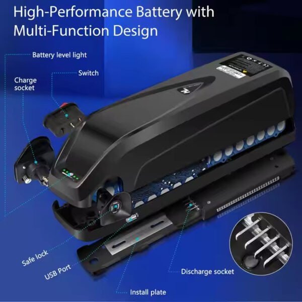 Hailong G80 Down Tube Ebike battery - 이미지 5