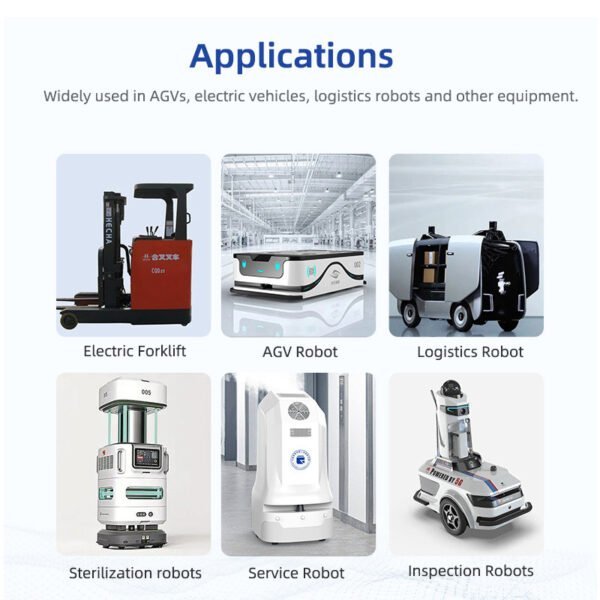 Customized AGV Robot Lithium Battery 12V 48V 60V 72V Industrial Robot Large Capacity LiFePo4 battery - Image 4