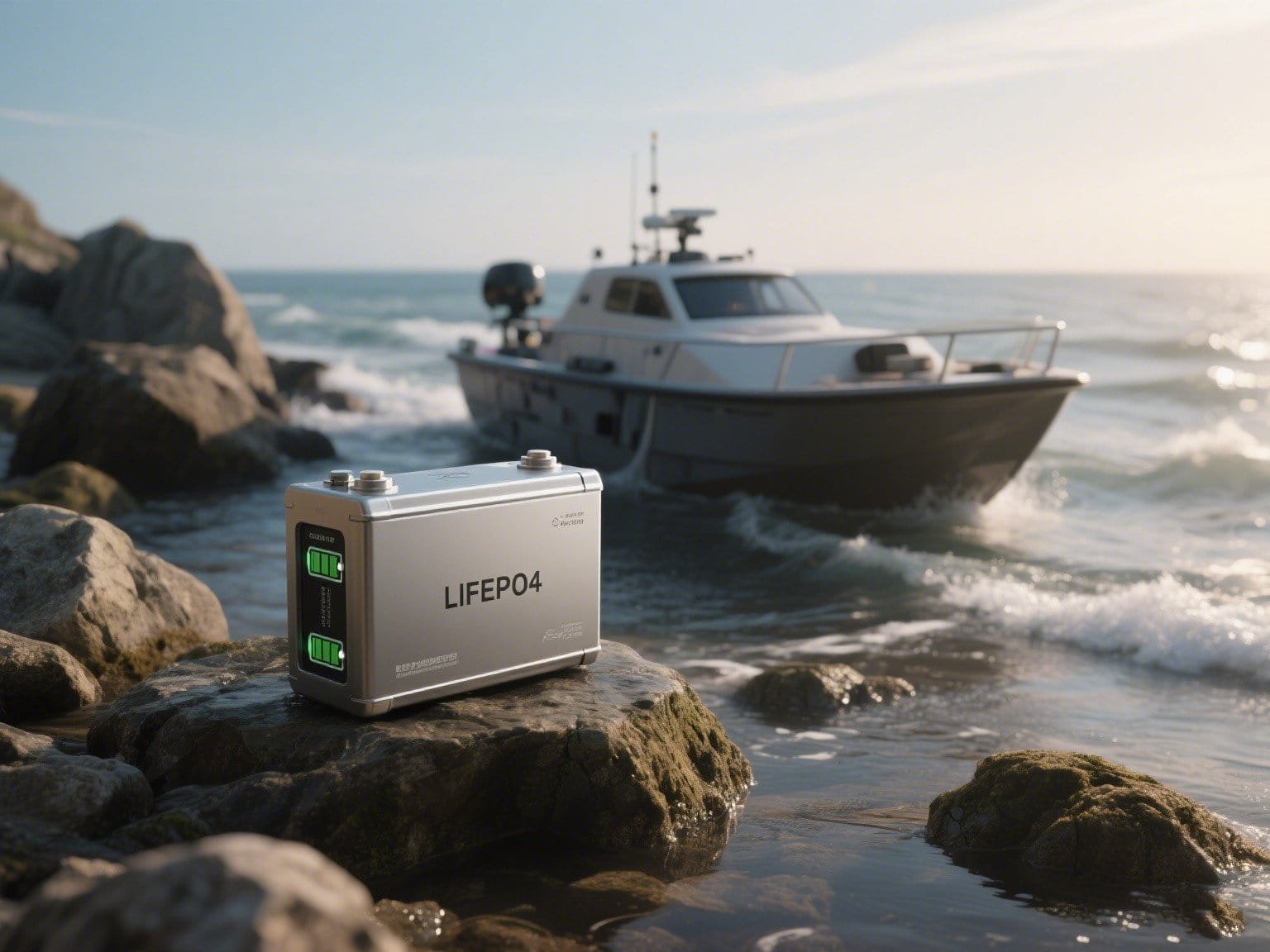 LiFePO4 batteries and unmanned vessels