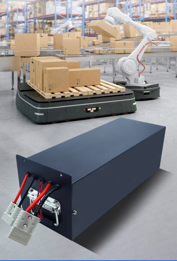 Customized 51V 52AH AGV lithium iron phosphate battery – Bild 2
