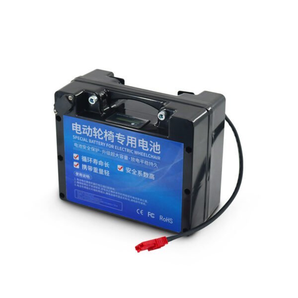 24V 15Ah Lithium Battery Pack for Electric Wheelchairs – Lightweight & Long-lasting Power Solution