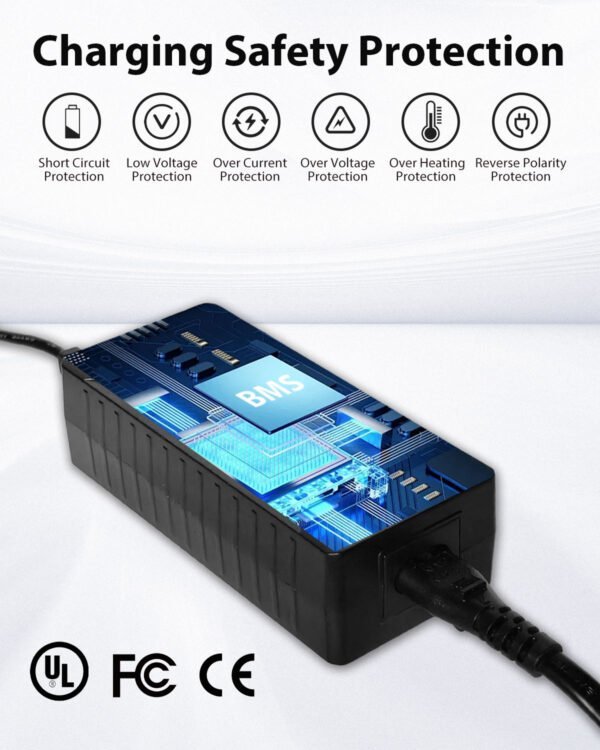 24V 2A EBike Charger | Smart Lithium Battery Charger for Electric Bicycles – Bild 2