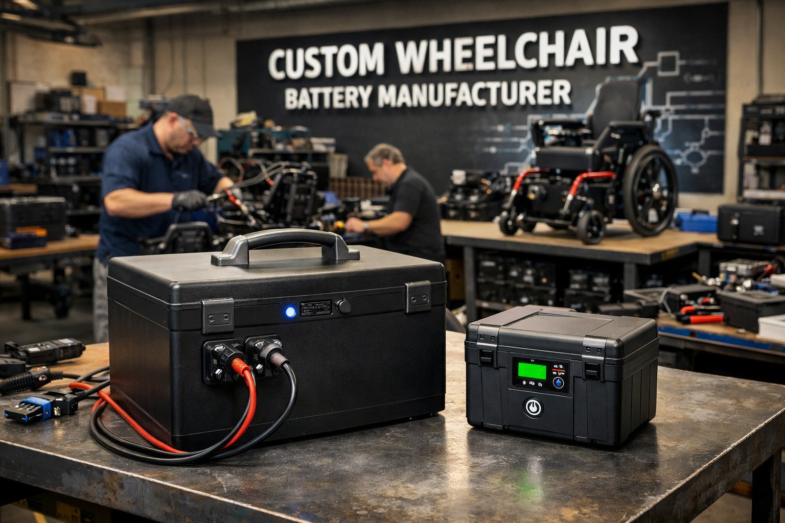 Custom Wheelchair Battery Manufacturer
