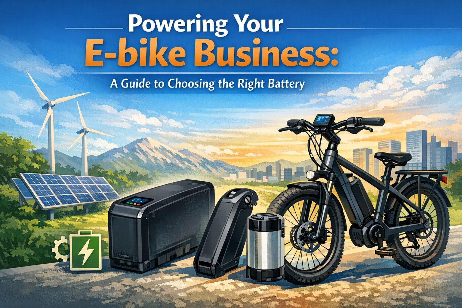 Powering Your E-bike Business: A Guide to Choosing the Right Battery
