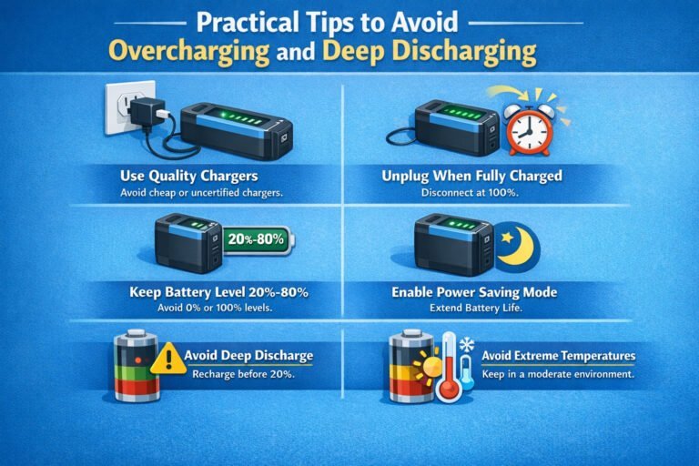 Practical Tips to Avoid Overcharging and Deep Discharging