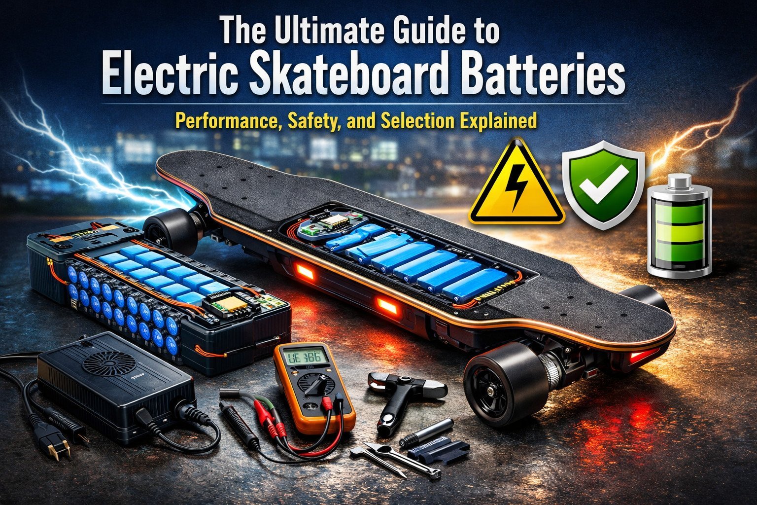 Electric Skateboard Batteries