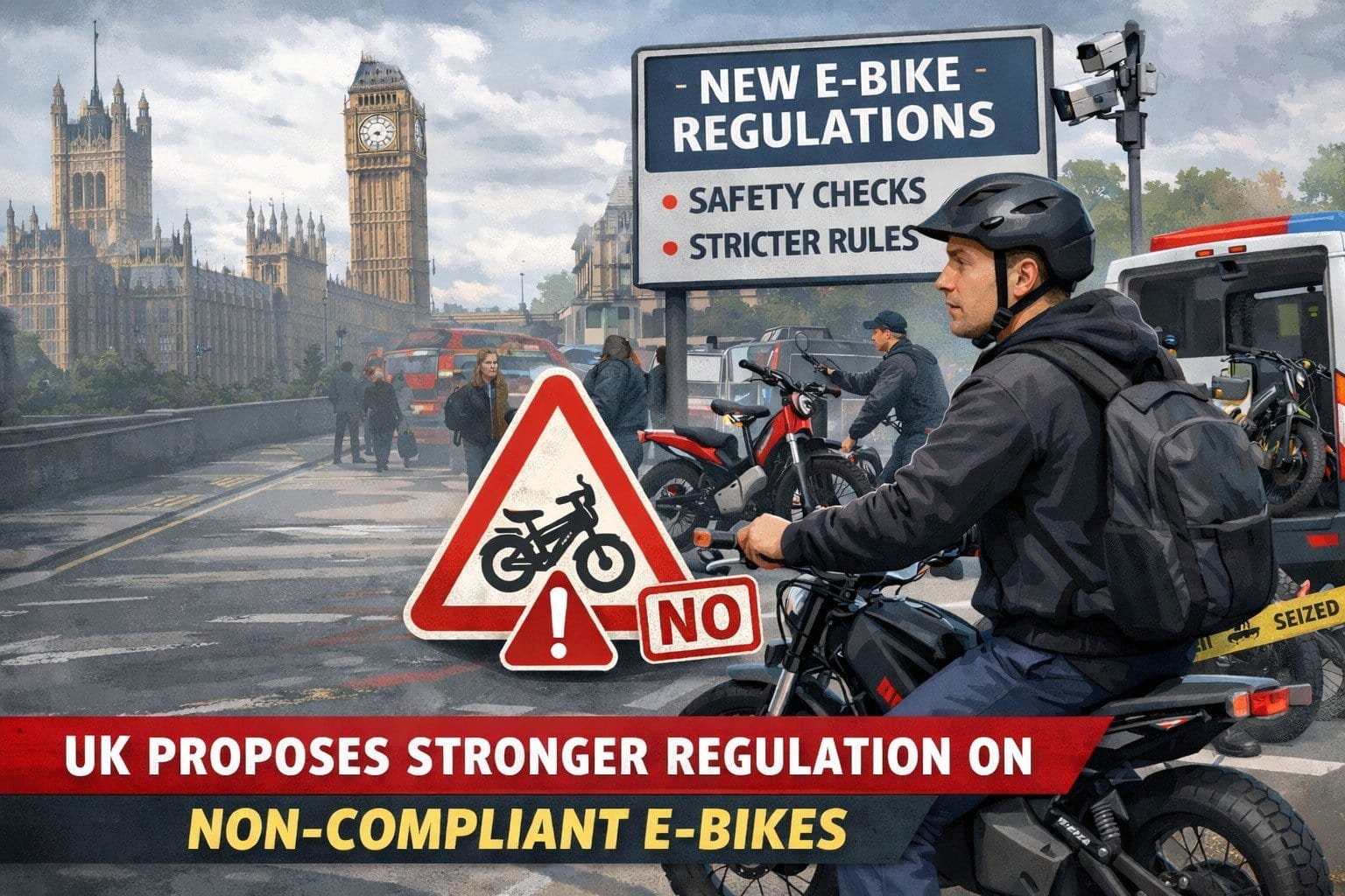 UK Proposes Stronger Regulation on Non-Compliant E-Bikes