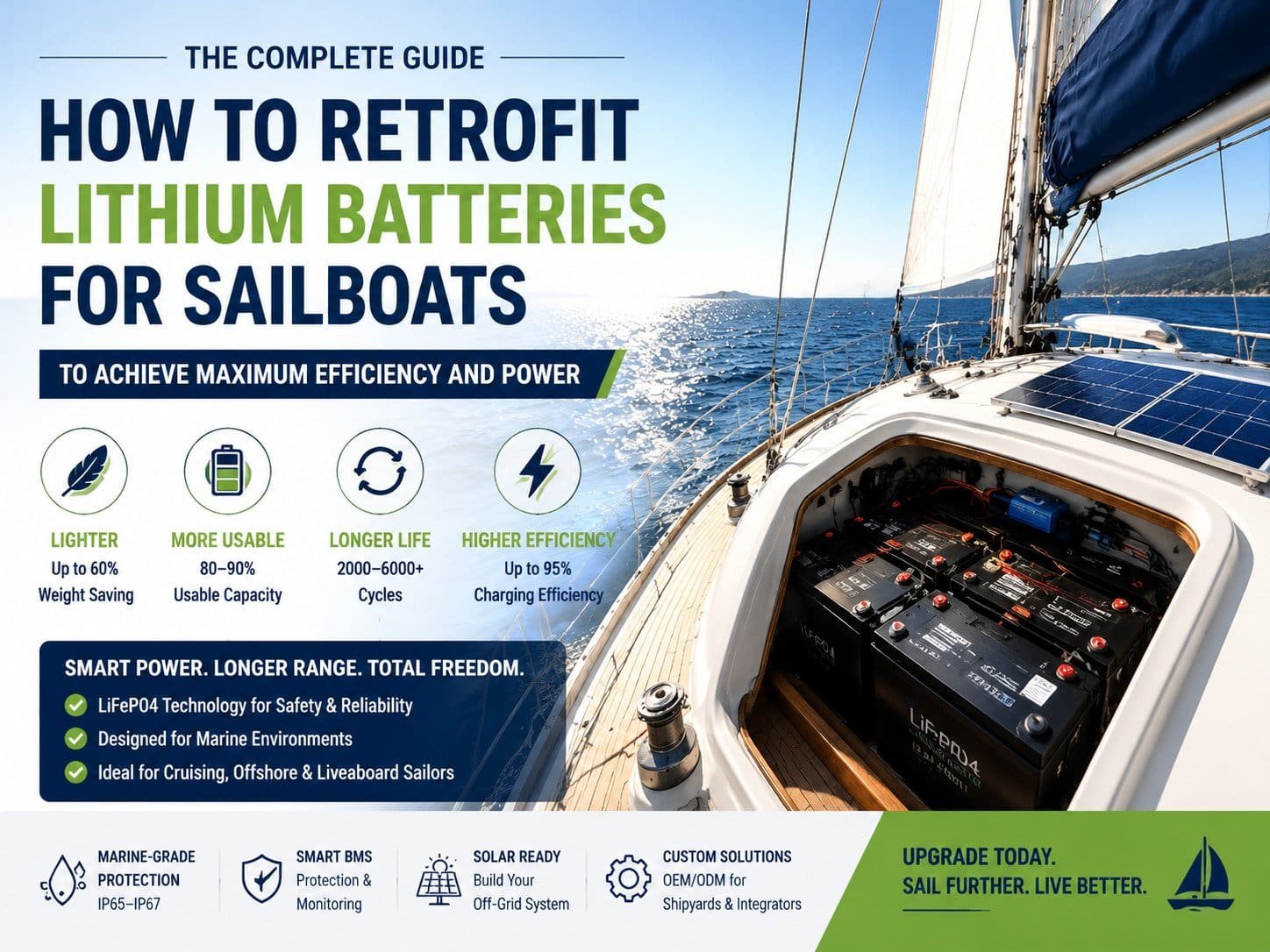 Lithium Batteries for Sailboats
