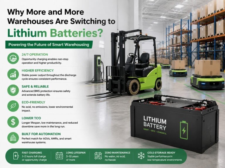 Lithium Batteries in Warehouses