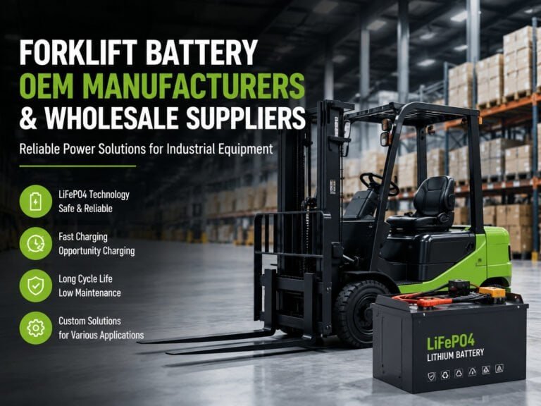 Forklift Battery OEM Manufacturer