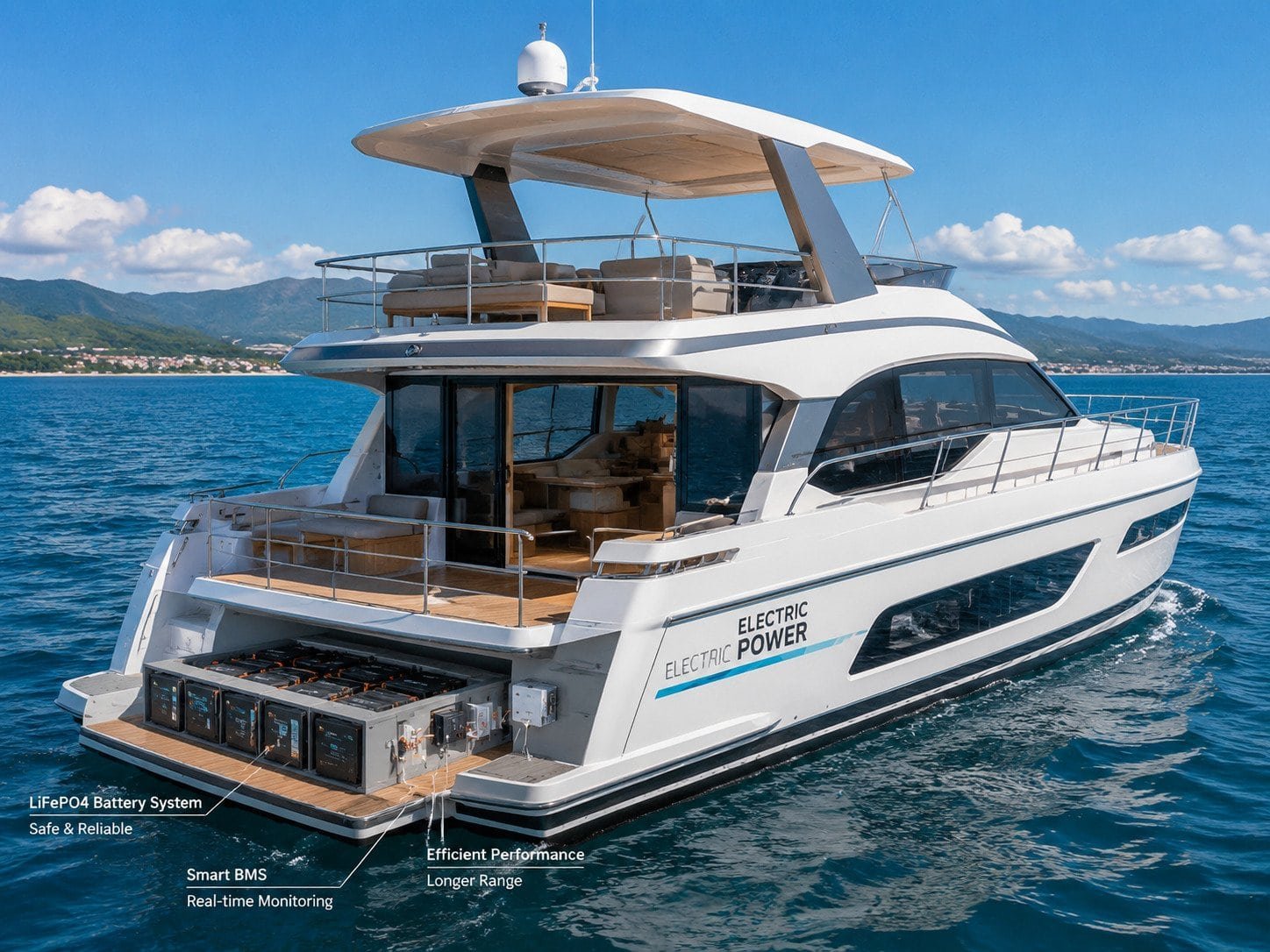 LiFePO4 Batteries Are the Best Choice for Marine Applications