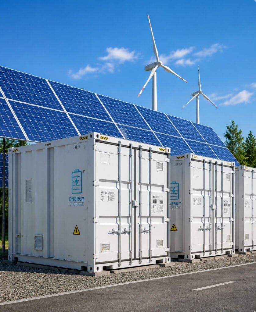 Stacked energy storage