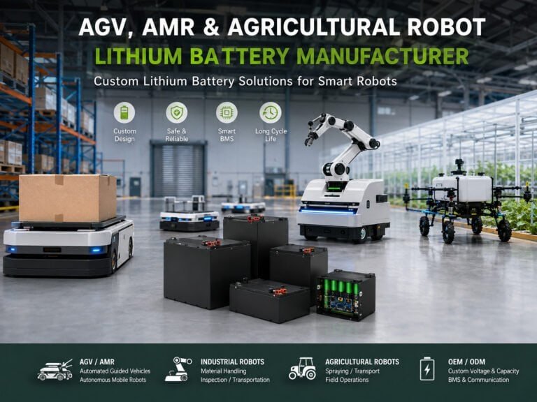 AGV lithium battery manufacturer