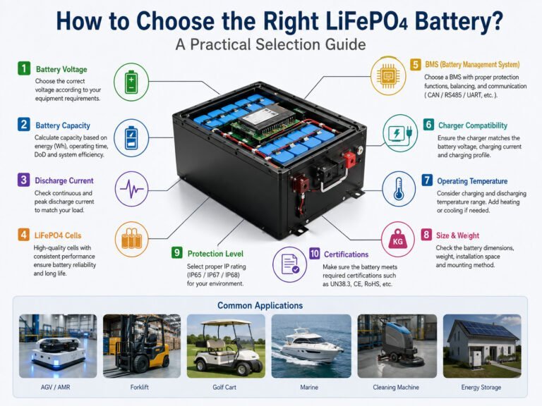 how to choose LiFePO4 battery 1