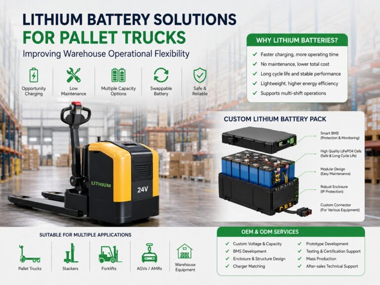 lithium battery for pallet trucks
