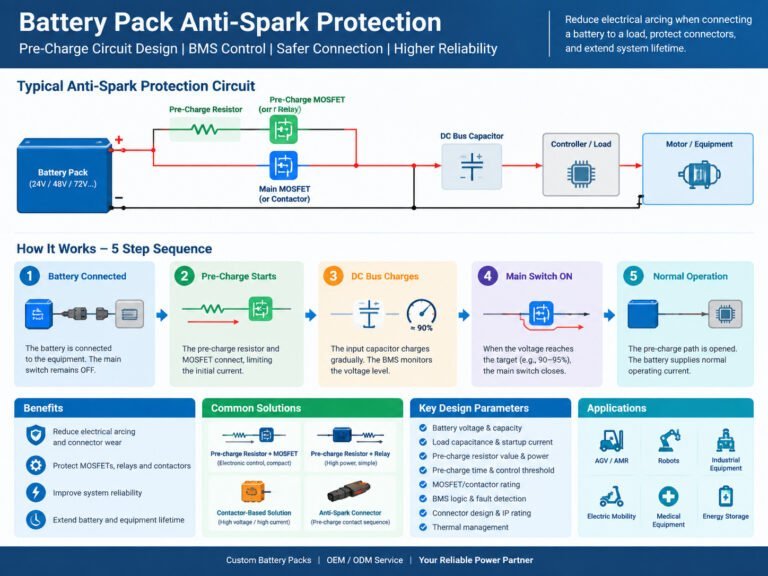 Battery Pack Anti Spark Protection