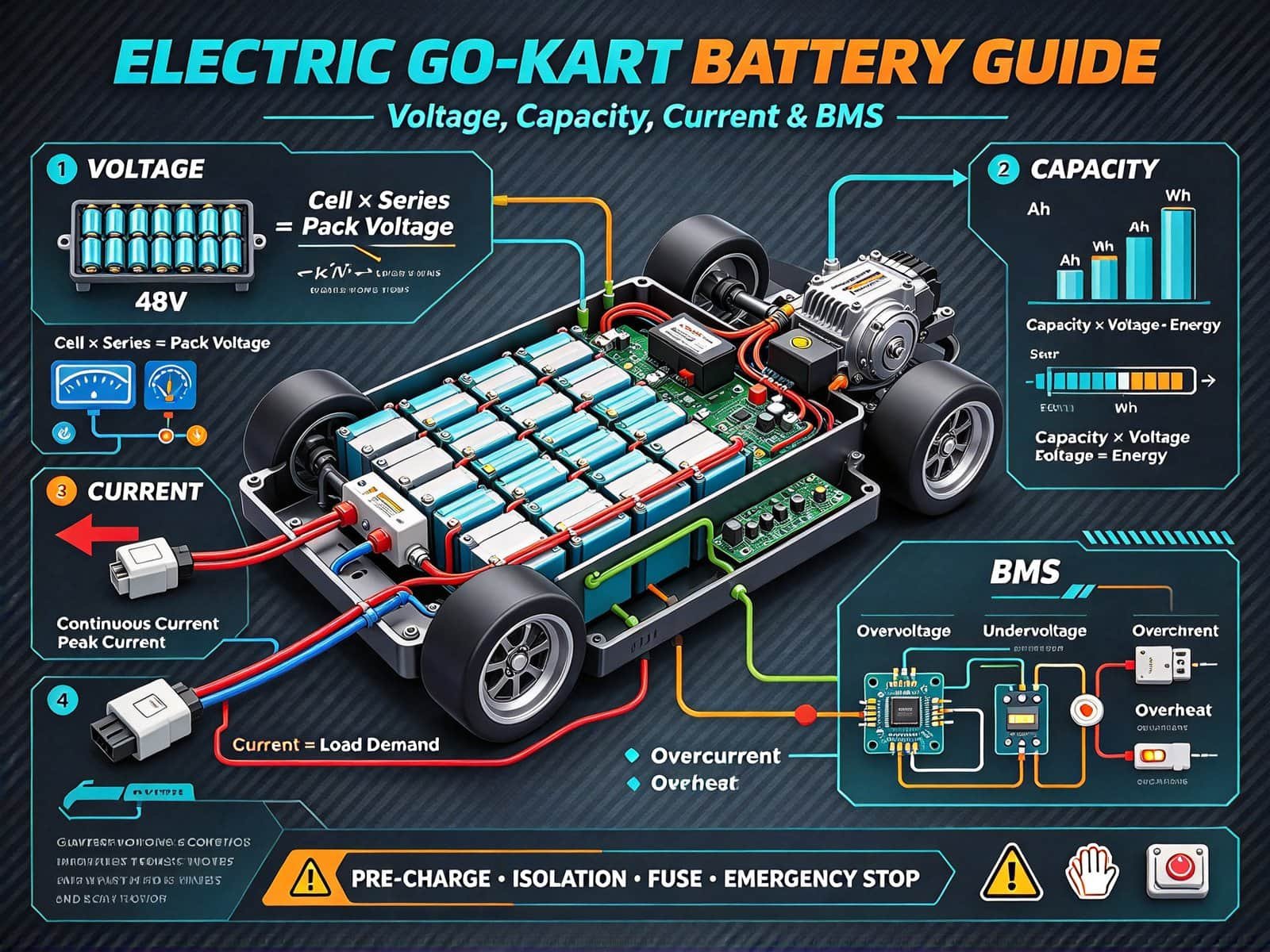 Electric Go Kart Battery