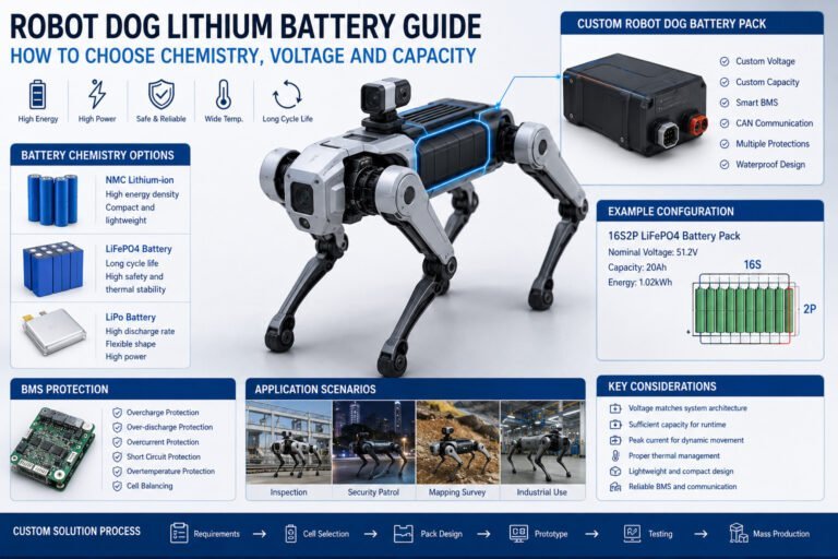 Robot Dog Battery Manufacturer