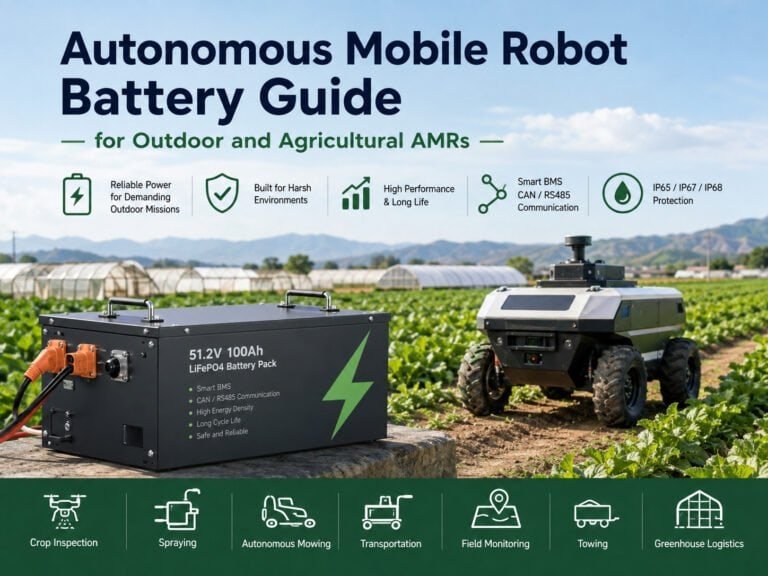 autonomous mobile robot battery