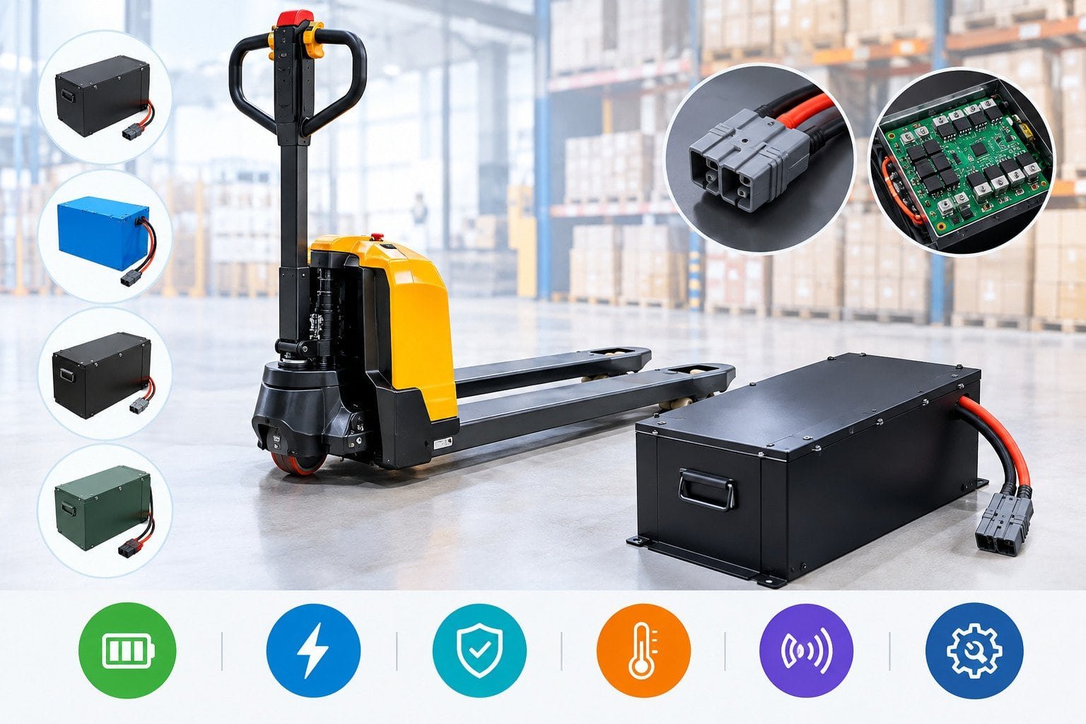 pallet jack battery