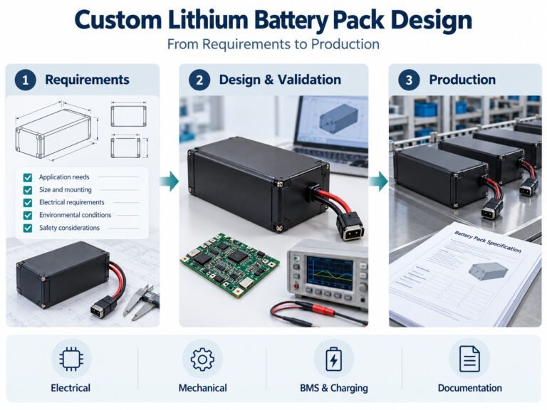 Custom Lithium Battery Pack Design