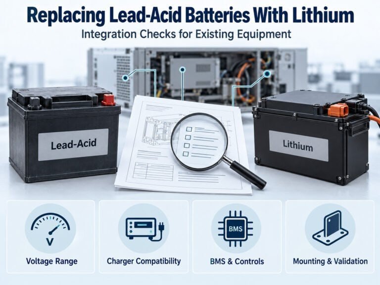 Replacing Lead Acid Batteries With Lithium batteries